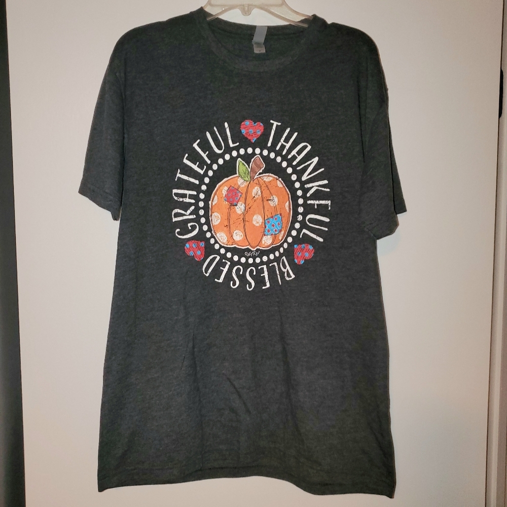 NEW Patchwork Pumpkin Tee